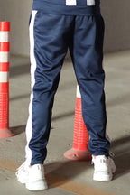 Blue Side stripe Trouser