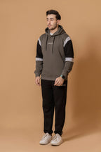 Nextage Olive Green and Black Tracksuit Men, best fit loose fit style and most beautiful