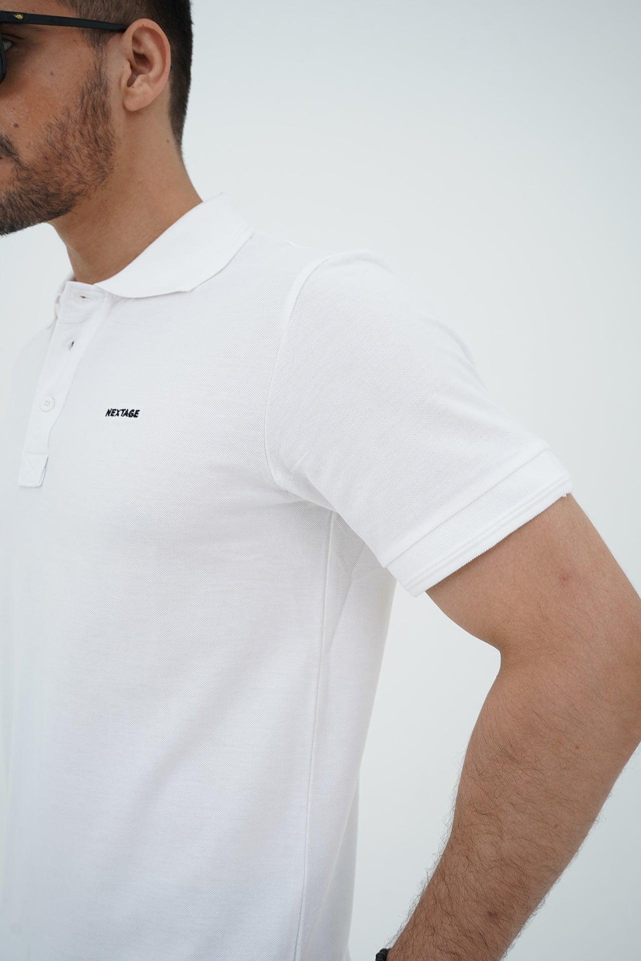 Nextage Premium Polo Cargo Navy/White Tracksuit