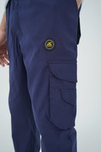 Nextage Premium Polo Cargo Navy/White Tracksuit