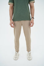 Nextage Embroidered Slub Yarn Polo Tracksuit