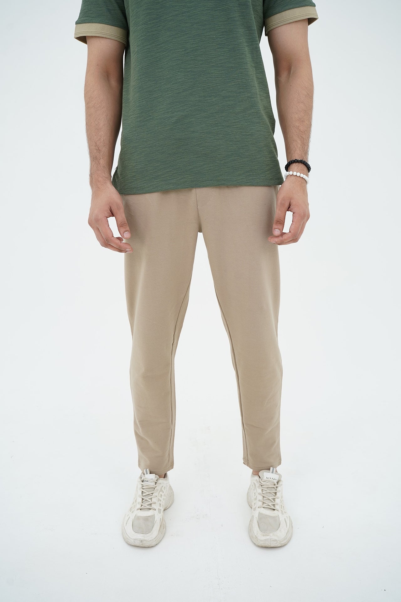 Nextage Embroidered Slub Yarn Polo Tracksuit