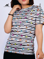 Butterfly Round Neck T-Shirt, Nextage Casual Wear in Pakistan