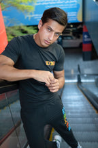 Black Graphics Dri-Fit Tracksuit