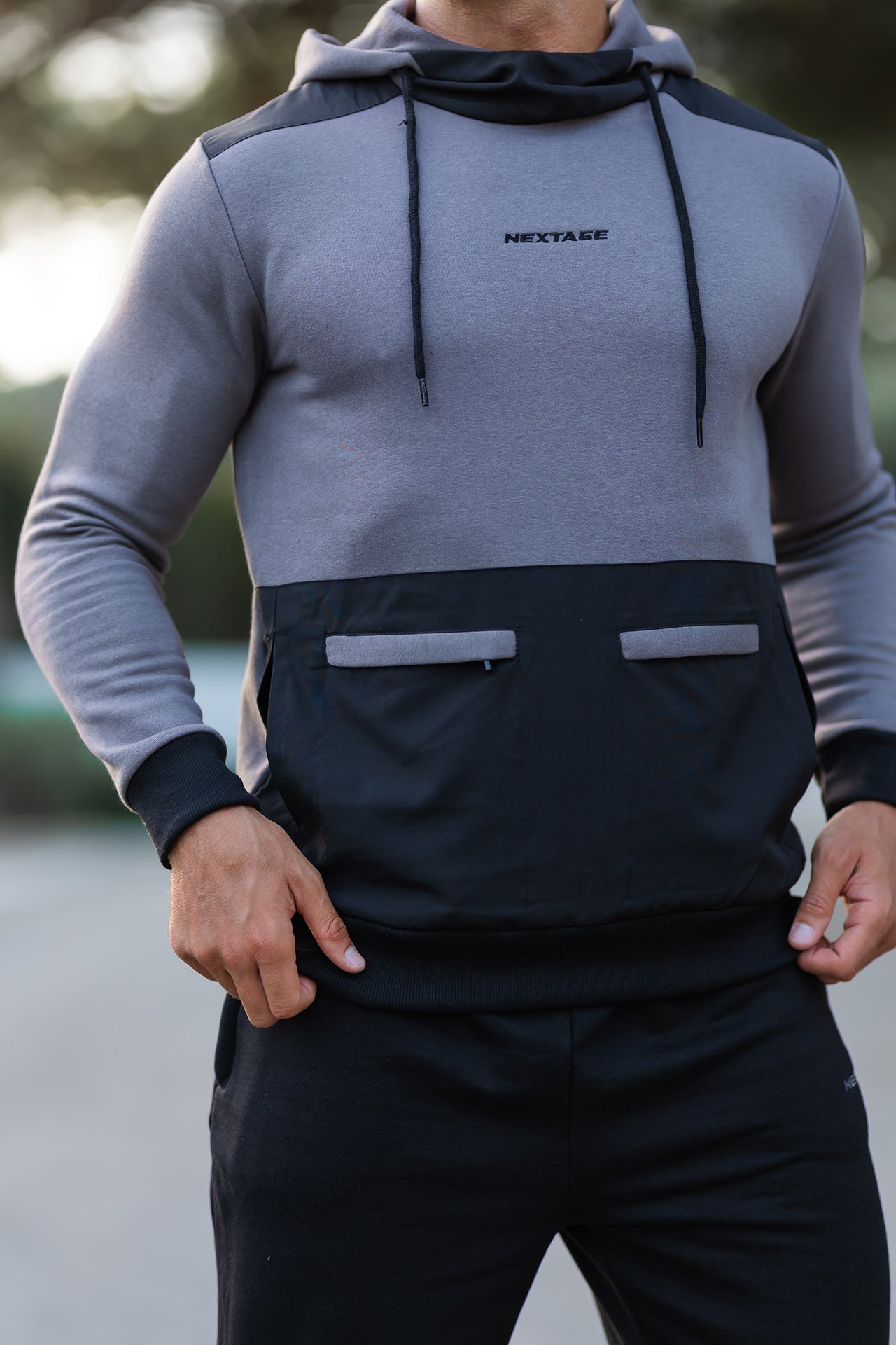 nextage hoodie closeup 