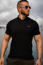 Black Polo Premium Olive Cargo Set