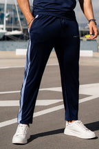 Navy Blue Luxe Stretch Trouser