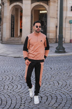 Nextage Tan Cotton Fleece Tracksuit