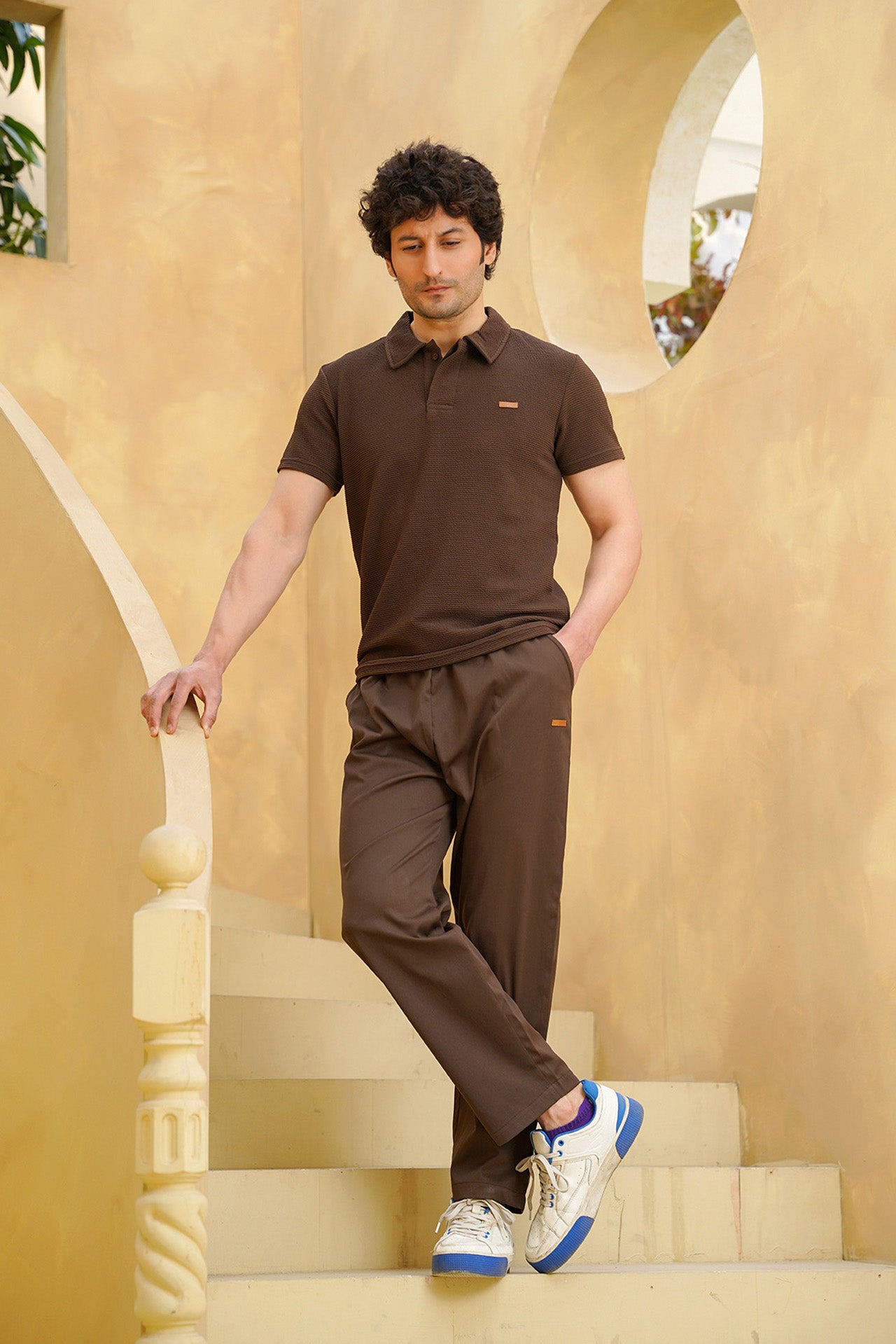 Modern Men Casual Polo Outfit