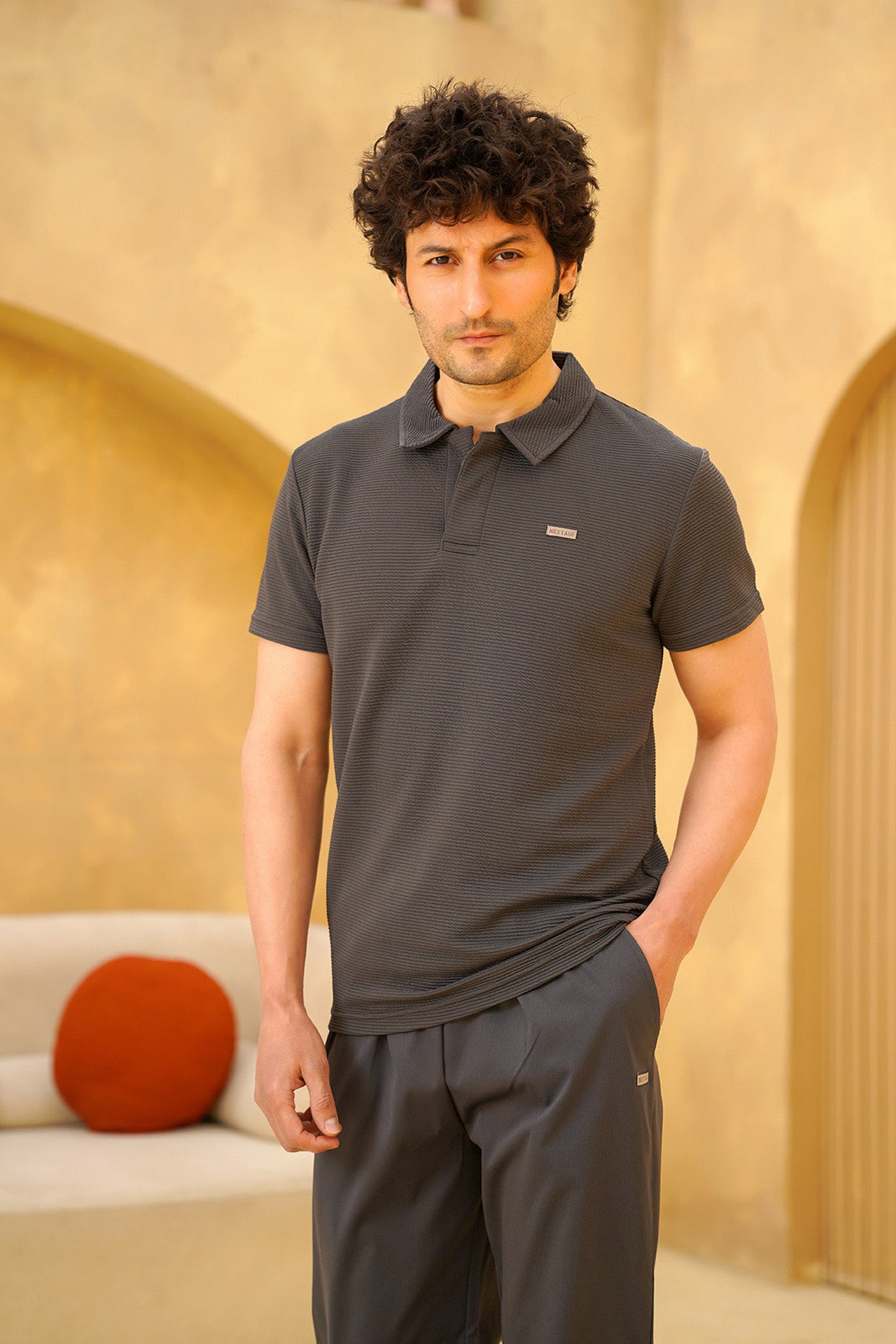 Men Polo Shirt Summer Set