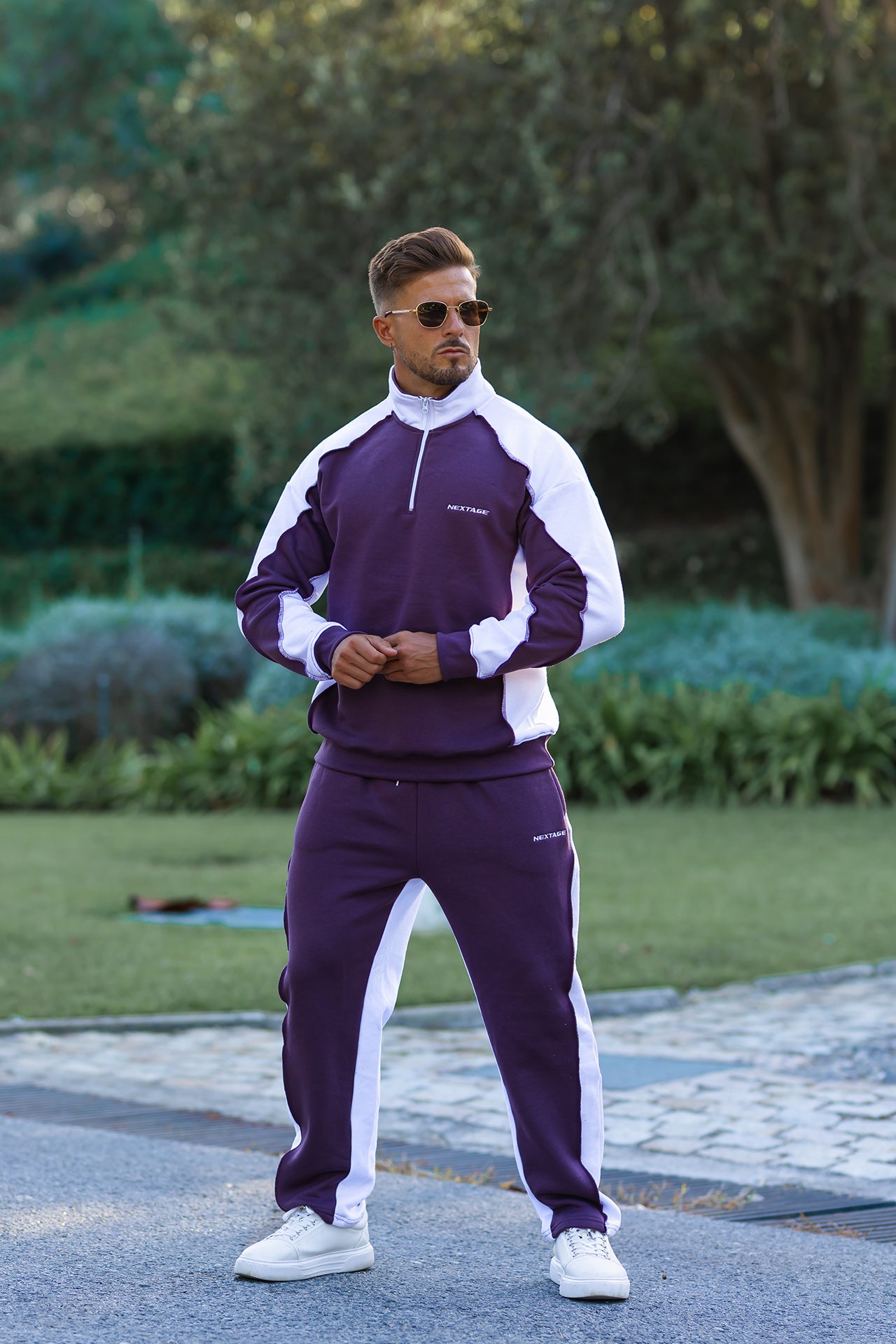 Nextage Oversized Mauve Tracksuit